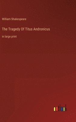 bokomslag Tragedy Of Titus Andronicus
