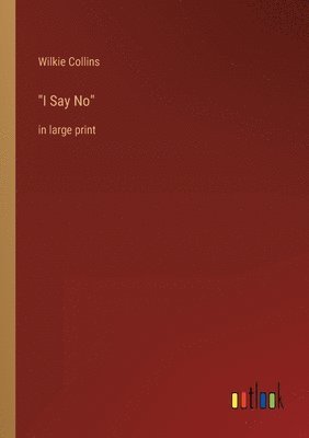 "I Say No"