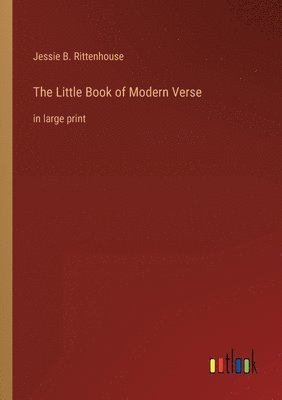 bokomslag The Little Book of Modern Verse