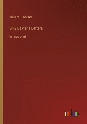 bokomslag Billy Baxter's Letters