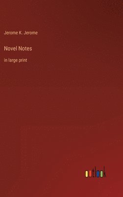 bokomslag Novel Notes