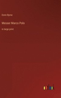 bokomslag Messer Marco Polo