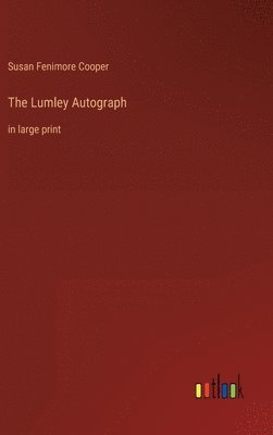 bokomslag The Lumley Autograph