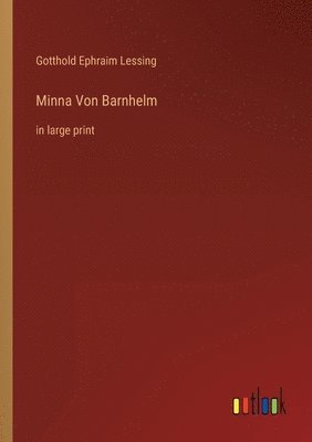 bokomslag Minna Von Barnhelm