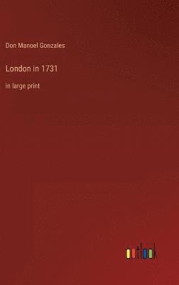 bokomslag London in 1731