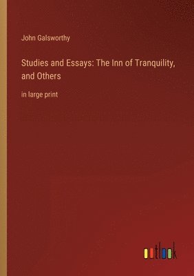 bokomslag Studies and Essays