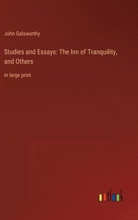 bokomslag Studies and Essays