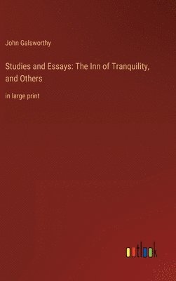 bokomslag Studies and Essays