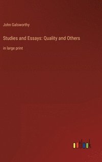 bokomslag Studies and Essays