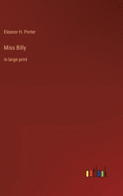 bokomslag Miss Billy