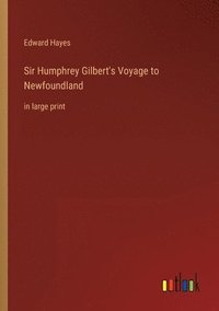 bokomslag Sir Humphrey Gilbert's Voyage to Newfoundland