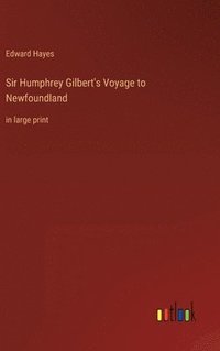 bokomslag Sir Humphrey Gilbert's Voyage to Newfoundland