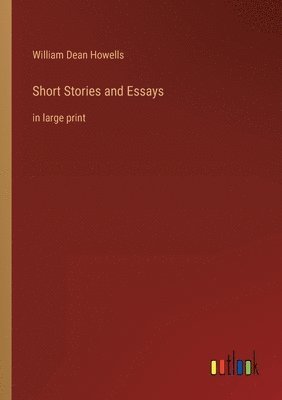 bokomslag Short Stories and Essays