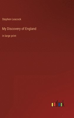 bokomslag My Discovery of England