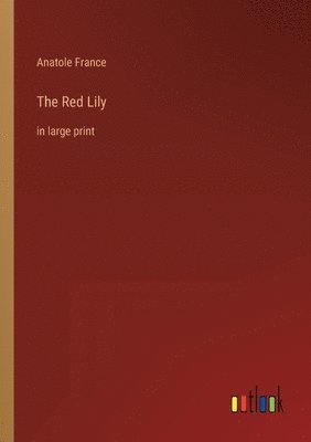 bokomslag Red Lily