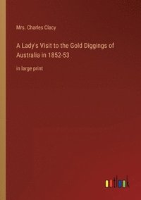 bokomslag Lady's Visit to the Gold Diggings of Australia in 1852-53
