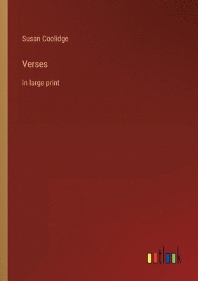 Susan Coolidge - Verses, Häftad