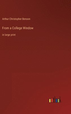 From a College Window