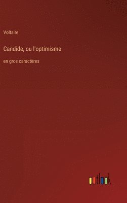 bokomslag Candide, ou l'optimisme