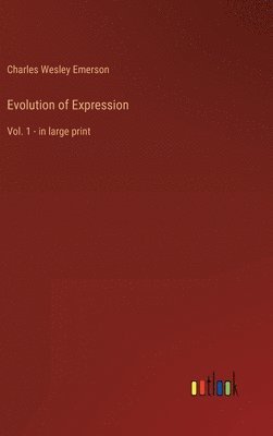 bokomslag Evolution of Expression