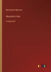 bokomslag Absalom's Hair