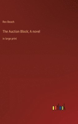 bokomslag Auction Block; A novel