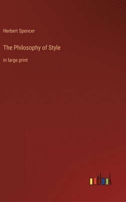 bokomslag Philosophy of Style