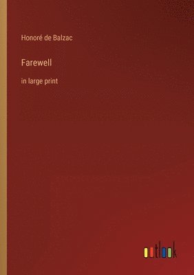 bokomslag Farewell