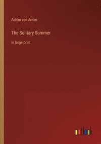 bokomslag The Solitary Summer: in large print