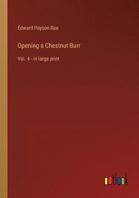 Opening a Chestnut Burr