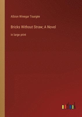 Bricks Without Straw; A Novel