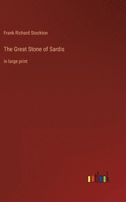 bokomslag Great Stone of Sardis