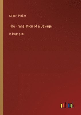 bokomslag Translation of a Savage