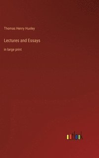 bokomslag Lectures and Essays