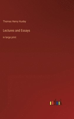 bokomslag Lectures and Essays