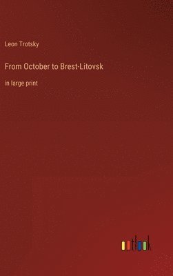 From October to Brest-Litovsk 1