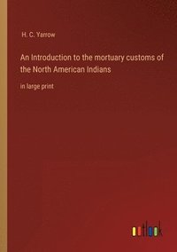 bokomslag Introduction to the mortuary customs of the North American Indians
