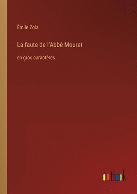 bokomslag faute de l'Abbé Mouret