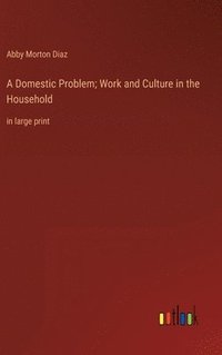 bokomslag A Domestic Problem; Work and Culture in the Household