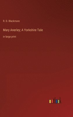 bokomslag Mary Anerley; A Yorkshire Tale