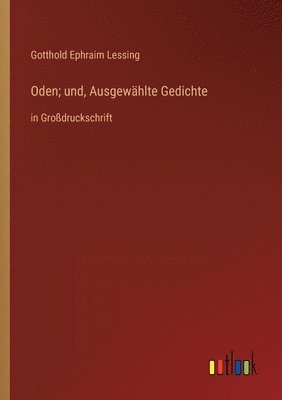 bokomslag Oden; und, Ausgewählte Gedichte