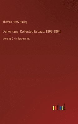 bokomslag Darwiniana; Collected Essays, 1893-1894