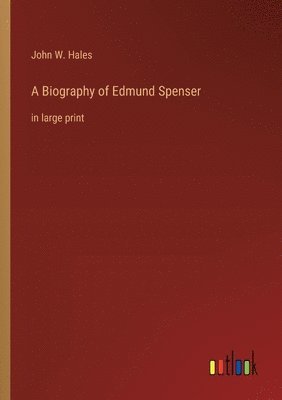 bokomslag A Biography of Edmund Spenser