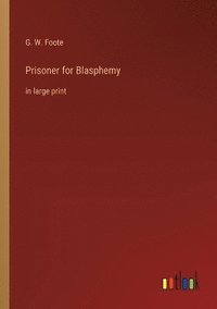 bokomslag Prisoner for Blasphemy