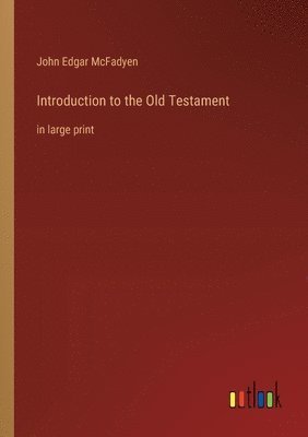 bokomslag Introduction to the Old Testament