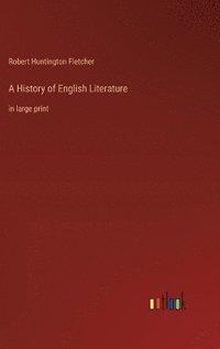 bokomslag History of English Literature