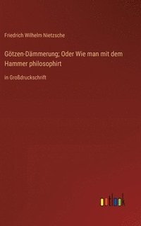 bokomslag Gtzen-Dmmerung; Oder Wie man mit dem Hammer philosophirt