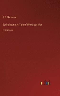 bokomslag Springhaven; A Tale of the Great War