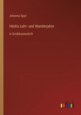 Johanna Spyri - Heidis Lehr- und Wanderjahre, Häftad