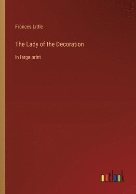 bokomslag Lady of the Decoration